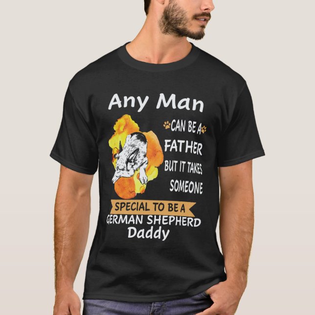 Camiseta 19 Qualquer Homem Pode Ser Pai Mas É Preciso Algué (Frente)