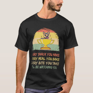 Camiseta 19 Todo Lanche Que Você Faz... Eu Estarei Observan