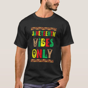 Camiseta 19 Vibes Melanin Black Girl Men Kid