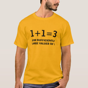CAMISETA 1+1=3
