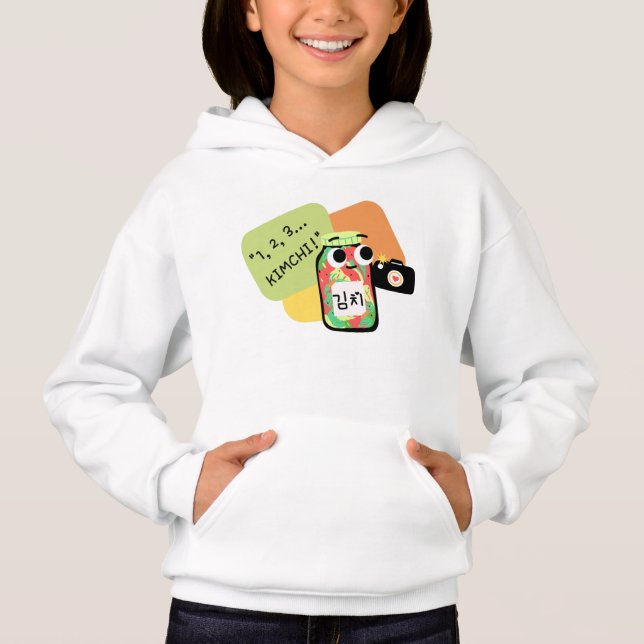 Camiseta 1,2,3... Kimchi Hoodie (Frente)