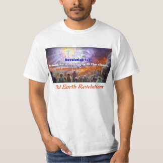 Camiseta 1:7 liso da revelação da terra