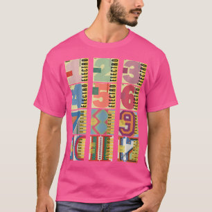 Camiseta 1 a 12