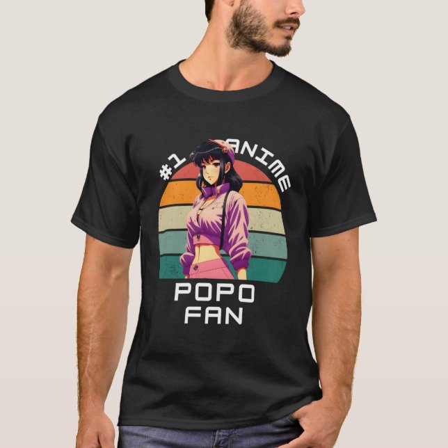 Camiseta 1 Anime Popo Ga Kawaii BeauBonito (Frente)