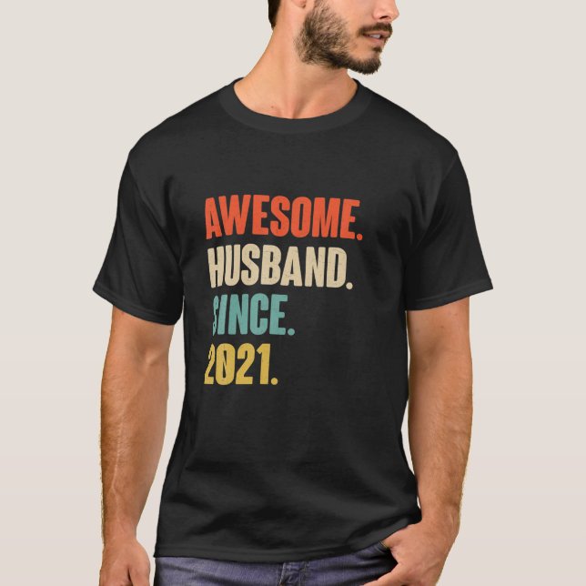 Camiseta 1 Aniversário De Casamento Deu-Lhe Presente - Mari (Frente)