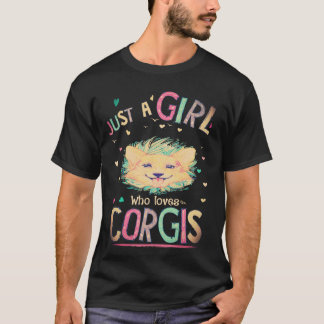 Camiseta 1 Apenas Uma Garota Que Ama Corgi