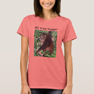 Camiseta #1 árvore Hugger