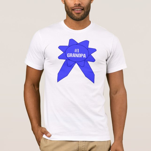 Camiseta #1 Avô Fita Azul (Frente)