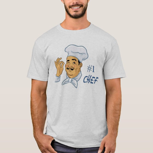 Camiseta #1 Chef (Frente)