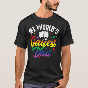 Camiseta 1 Chuva do Orgulho do Orgulho Lgbt do Dia de os pa
