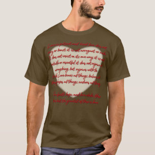 Camiseta 1 Corinthians 13 Love is1