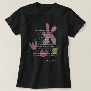 Camiseta 1 Corintianos 13: 4-7