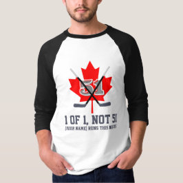 Camiseta 1 de 1 não 51 Maple de Identidade Canadiana Hockey
