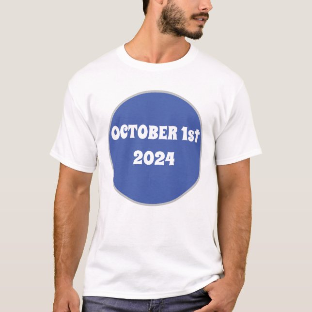 Camiseta 1 de outubro de 2024 (Frente)