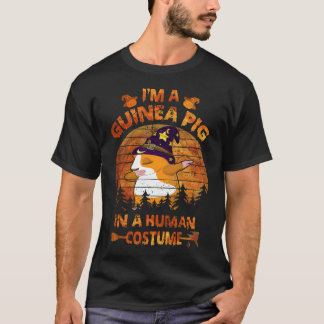 Camiseta 1 Eu Sou Um Porquinho Da Índia Em Um Disfarce De H