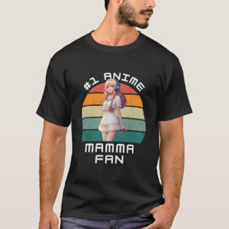 Camiseta 1 Fã de Anime Mamma Ga Kawaii