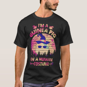 Camiseta 1 Fantasias de Porquinho-da-Índia para Humano