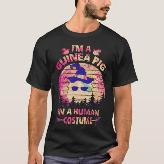 Camiseta 1 Fantasias de Porquinho-da-Índia para Humano