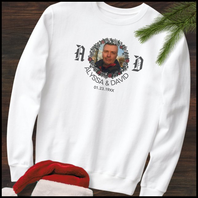 Camiseta 1 Foto: Monograma Casais de marido e mulher (Criador carregado)