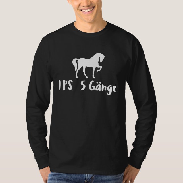 Camiseta 1 HP 5 speed horses (Frente)