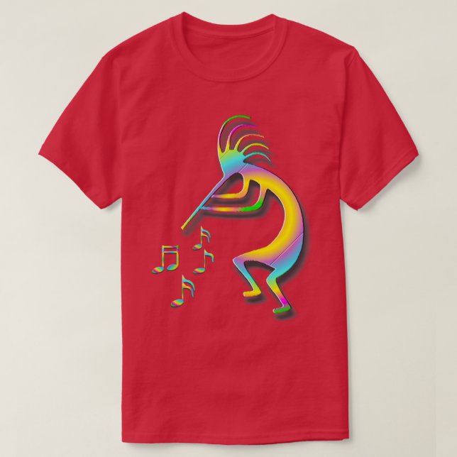 Camiseta 1 Kokopelli (Frente do Design)