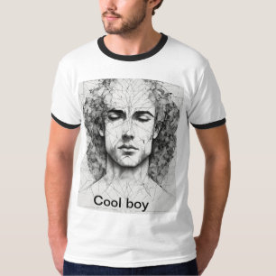 Camiseta 1. "Legal rapaz: estilo com atitude"