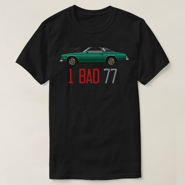 Camiseta 1 mau 77 (Frente do Design)