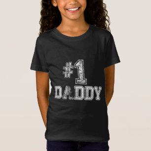Camiseta 1 Pai - Presente de Dia de os pais Número Um