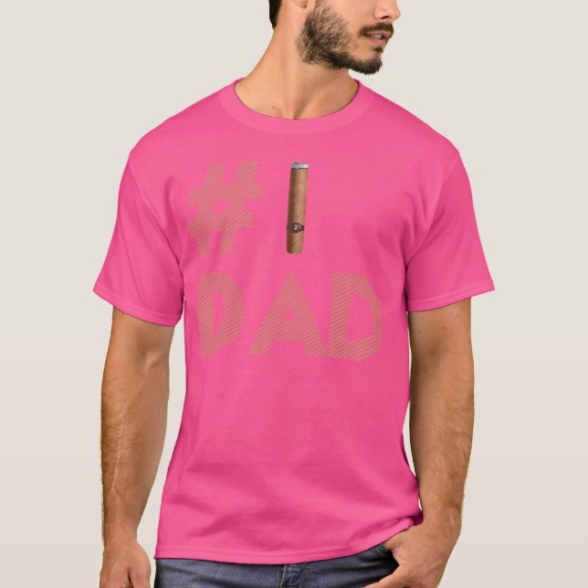 Camiseta 1 Pai Vida de Charuto (Frente)