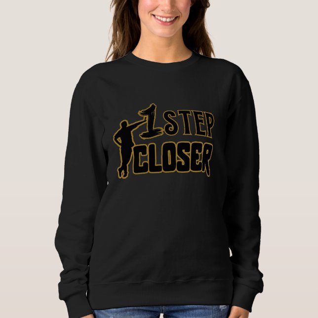 Camiseta 1 Passo Mais Perto – Citação Motivacional feminina (Frente)