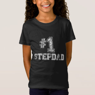 Camiseta 1 PassoPai Pai Passo Número Um Presente Dia de os