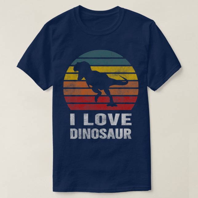 Camiseta 1 Presente de Dinossauro (Frente do Design)