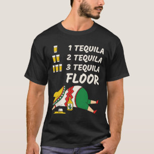 Camiseta 1 Tequila 2 Tequila 3 Piso de Tequila - Festa Engr