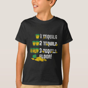 Camiseta 1 Tequila 2 Tequila 3 Tequila Chão