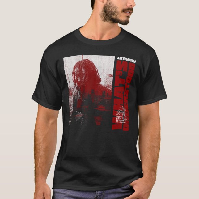 Camiseta 1k Phew O Que Entendeu Presente Para Ventiladores  (Frente)