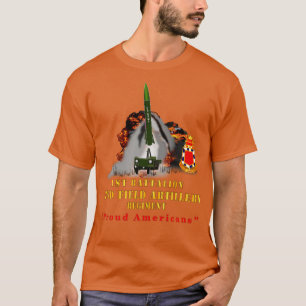 Camiseta 1rua Bn 32nd FAR Orgulhosos Americanos MGM 52 Lanc