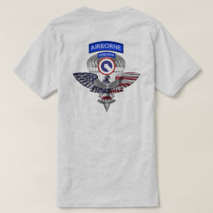 Camiseta 1rua Corps Suporta Comando Aviário Veteran