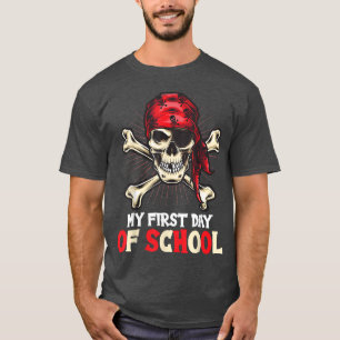 Camiseta 1rua de volta à escola 2022 Meu primeiro dia de au