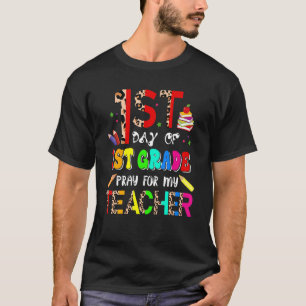Camiseta 1rua Dia De Oração Da Classe 1rua Para O Meu Profe
