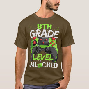 Camiseta 1rua Dia do Nível Oitavo Desbloqueado, Voltar Para