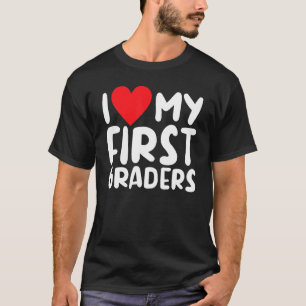 Camiseta 1rua Eu Amo Meus Primeiros Graus Ensinando Escola