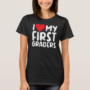 Camiseta 1rua Eu Amo Meus Primeiros Graus Ensinando Escola