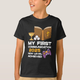 Camiseta 1rua Meu Primeiro Comando 2025 Boys Girls Controll