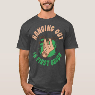 Camiseta 1rua na escola secundária