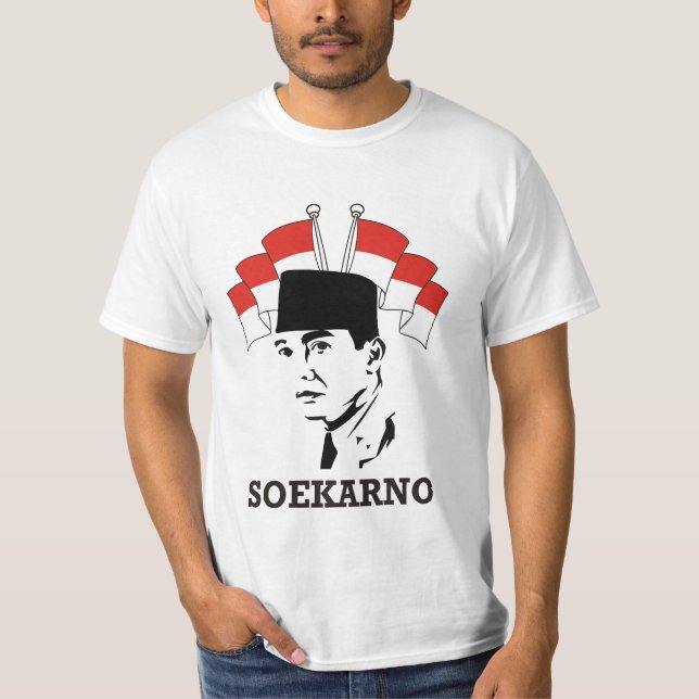 Camiseta 1rua Presidente indonésio (Frente)