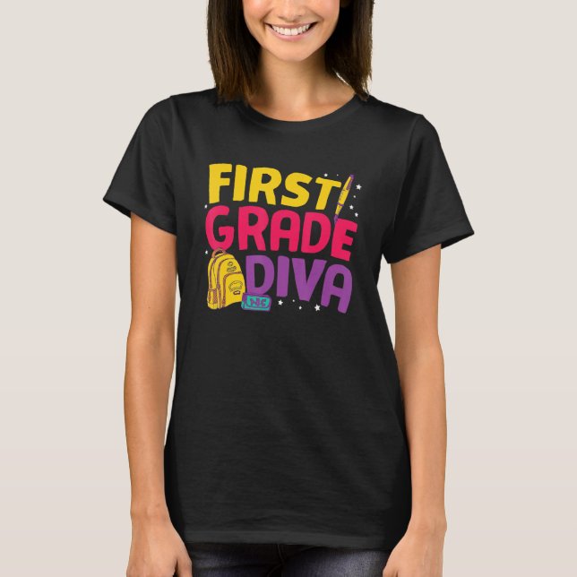 Camiseta 1rua - Primeira classe Diva (Frente)