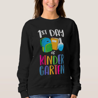Camiseta 1st Day Of Kindergarten Back To School First Kids