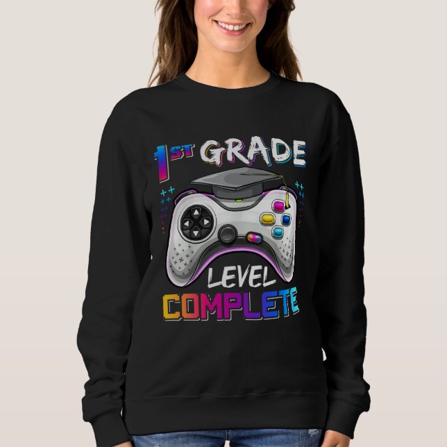 Camiseta 1st Grade Level Complete Happy Last Day Of School  (Frente)