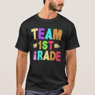 Camiseta 1st Grade Teacher Team Instructor Educator School 