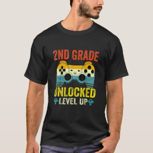 Camiseta 2ª Série Desbloqueada Subiu de Level Video Gamer V